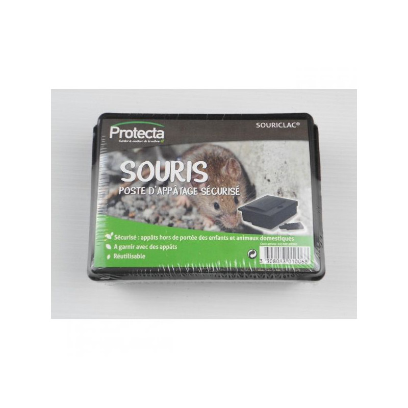 Poste d'appâtage sécurisé pour souris de Protecta - Produits dans 🐁 Raticide / souricide