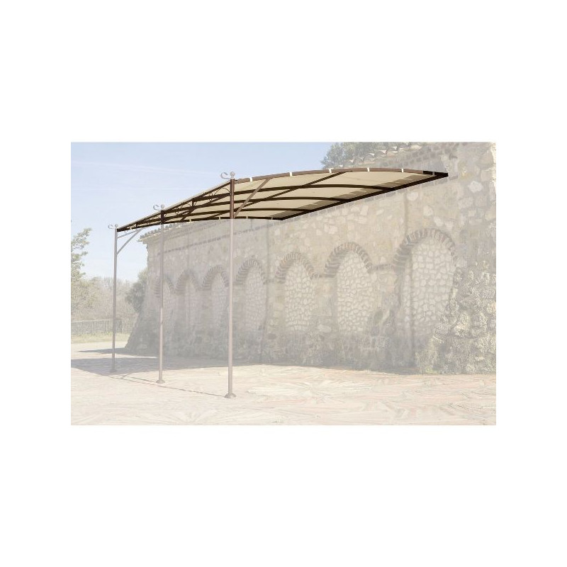 Toile 3x4m pour tonnelle murale 400gr/m² de Jardinerie Bordeaux Libourne Gironde dans Tonnelle et Pergola