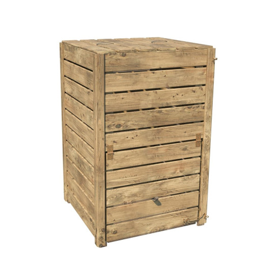 Composteur en Bois Converto 350L - Écologique et Pratique pour Votre Jardin de Forest Style - produits en bois pour le jardin...