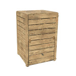 Composteur en Bois Converto 350L - Écologique et Pratique pour Votre Jardin de Forest Style - produits en bois pour le jardin...