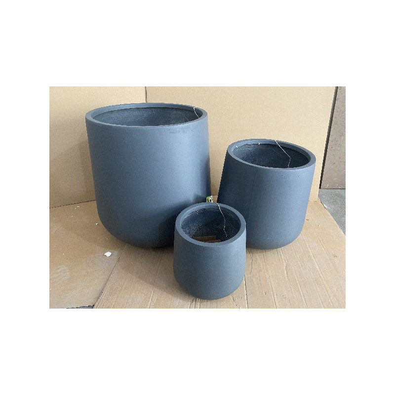 Pot bas venus anthracite terrafibre 45 de Jardinerie Bordeaux Libourne Gironde dans autre pots