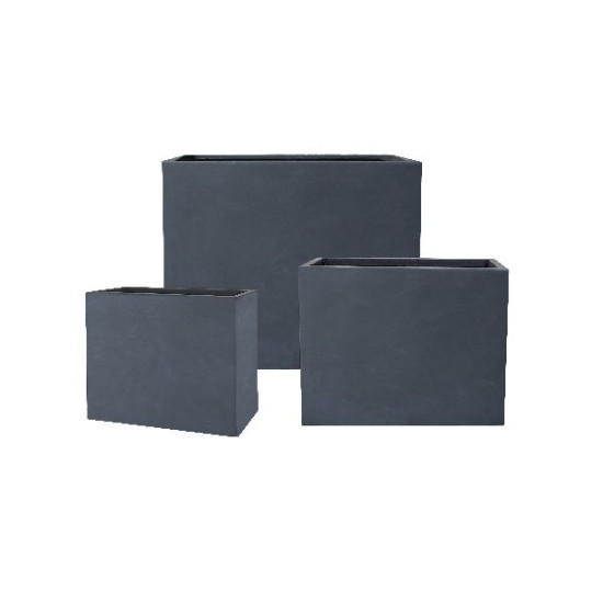 Jardiniere graphite anthracite terrafibre 70 de Jardinerie Bordeaux Libourne Gironde dans autre pots