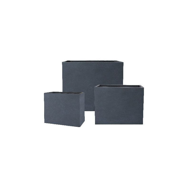 Jardiniere graphite anthracite terrafibre 70 de Jardinerie Bordeaux Libourne Gironde dans autre pots
