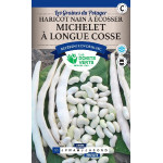 Haricot Nain Michelet Longues Cosses 440g -grain de Les Doigts Verts - graines de Gironde à Bordeaux dans Graines de Haricot