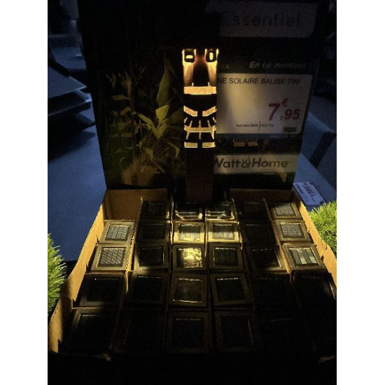 Borne solaire balise tiki de Watt & Home - Eclairage solaire de jardin dans Eclairage Solaire de jardin