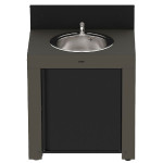 MODULO EVIER GRIS ENO - a monter de ENO - Plancha dans Meuble de plancha