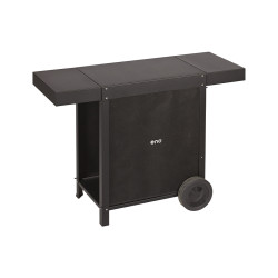 Oscar acier noir de ENO - Plancha dans Meuble de plancha
