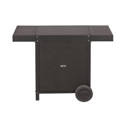 Oscar acier noir de ENO - Plancha dans Meuble de plancha