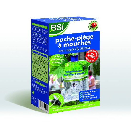 Poche-Piege A Mouches de BSI -Bio service international - traitement pour plantes dans 🪰 Produits anti Mouches