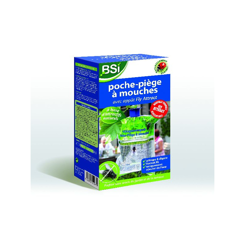 Poche-Piege A Mouches de BSI -Bio service international - traitement pour plantes dans 🪰 Produits anti Mouches