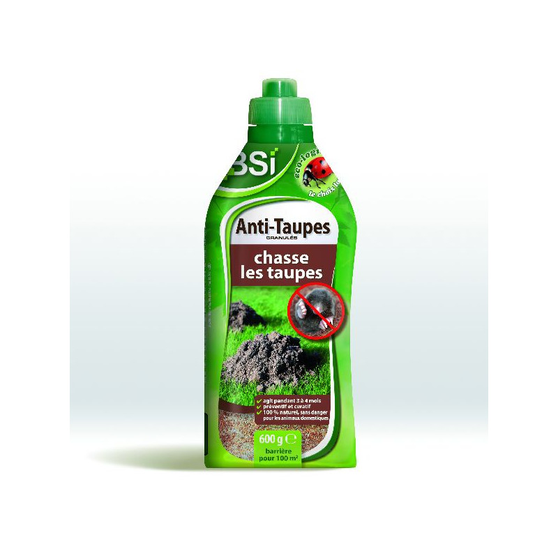 Anti-Taupes Chasse Les Taupes Granules de BSI -Bio service international - traitement pour plantes dans Produits anti Taupe