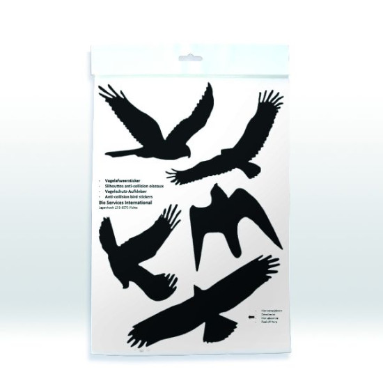 Silhouettes Anti-Collision Oiseaux de BSI -Bio service international - traitement pour plantes dans Accessoires jardin et cul...