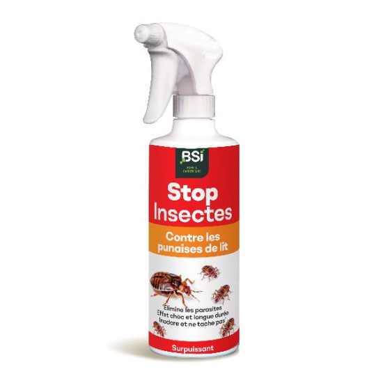 Stop Insectes Punaise Du Lit 500 Ml de BSI -Bio service international - traitement pour plantes dans 🪳 Produits punaises de lit