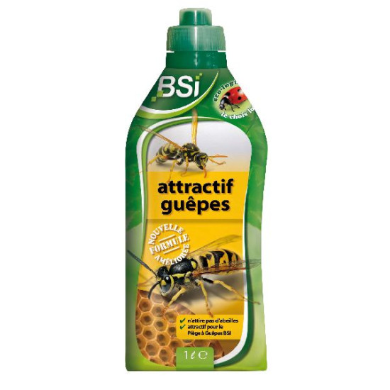 Attractif Guêpes 1 L de BSI -Bio service international - traitement pour plantes dans 🐝 Produits anti Guêpes et frelons