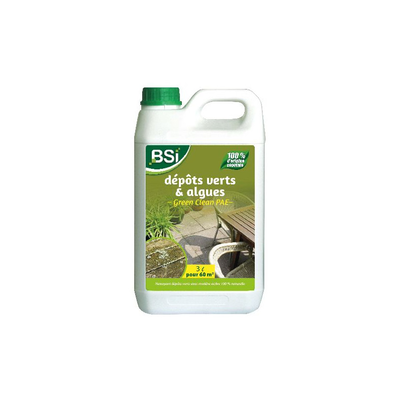 Anti Dépôts Verts 3 L de BSI -Bio service international - traitement pour plantes dans Anti-mousse