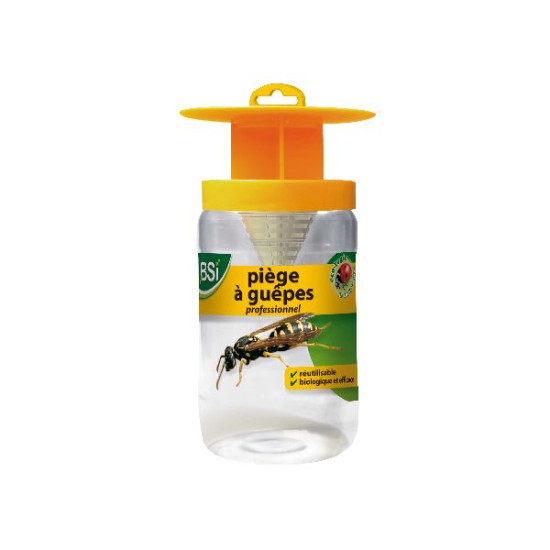 Piège à Guêpes et Frelons Professionnel - Écologique et Efficace pour Élimination Rapide BSI de BSI -Bio service internationa...