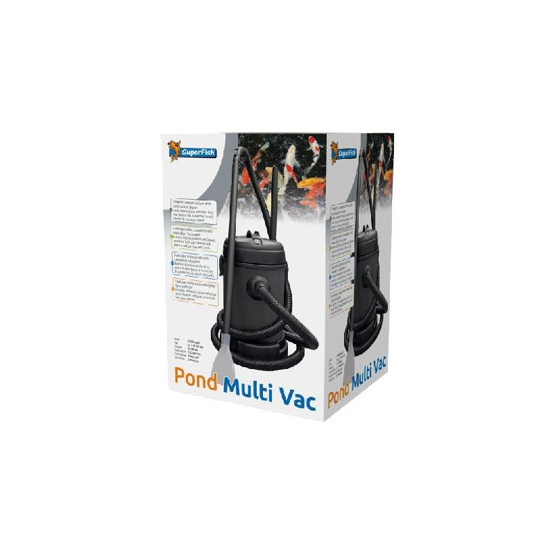 Aspirateur De Bassin AWZ 55098 25 Litres - 4 En 1 (boue, Eau, Sec, Soufflage), 1200W, 4 M De Tuyau