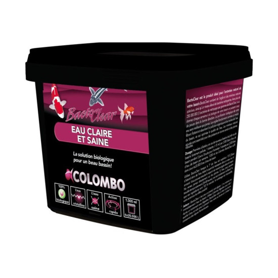 Colombo bactoclear 1000 ml/20.000l de Colombo - Produit pour aquariums dans Traitement bassin et etangs