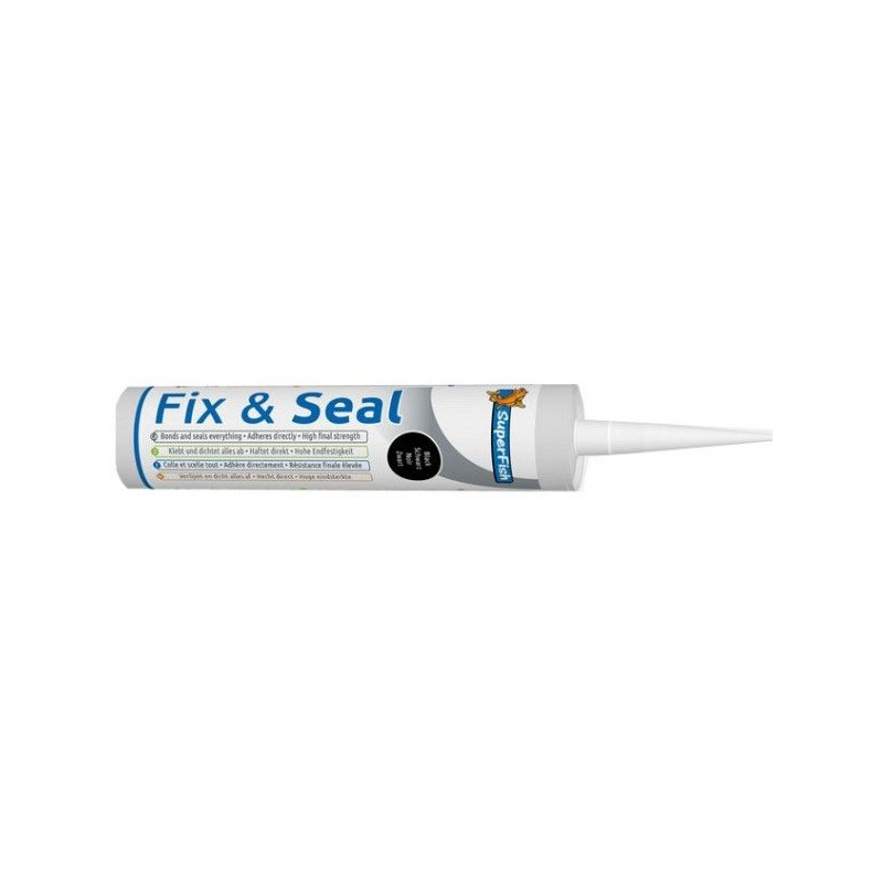 Superfish fix & seal 290ml noir de Superfish - Aquadistri - accessoires pour aquarium et bassin dans Baches pour bassin