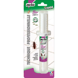 Gel-appât cafards blister 1 seringue 25 g de Acto dans 🕷🪰Produits anti Insectes volants et rampants