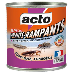 Fumigène cubo-gaz boîte fumigène 45 g de Acto dans 🪳 Produits punaises de lit