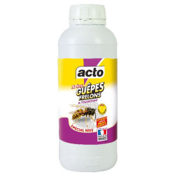 Liquide nids guêpes - frelons bidon 1 l de Acto dans 🐝 Produits anti Guêpes et frelons