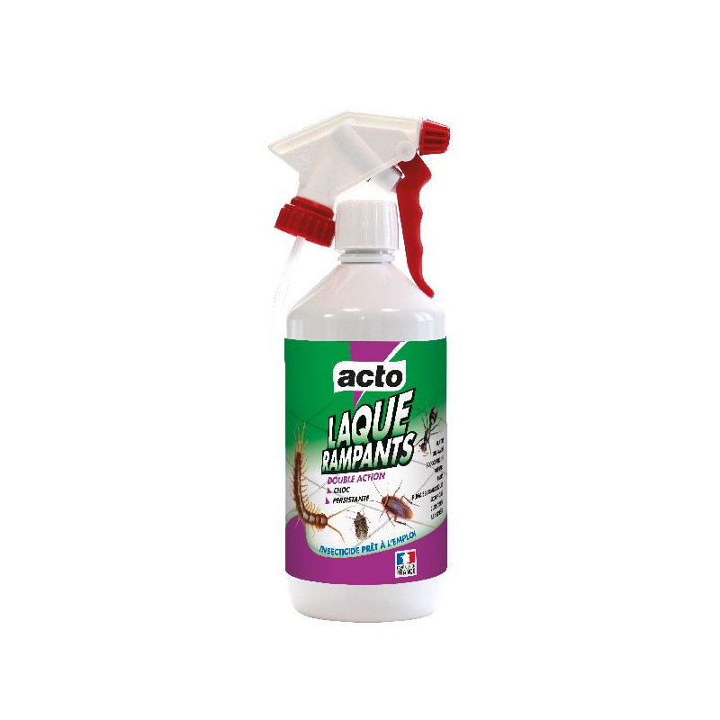 Laque rampants bidon 1 l + pulvérisateur de Acto dans 🕷🪰Produits anti Insectes volants et rampants