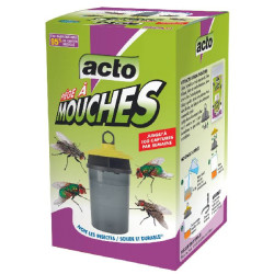 Piège à mouches étui 1 piège + accessoires de Acto dans 🪰 Produits anti Mouches