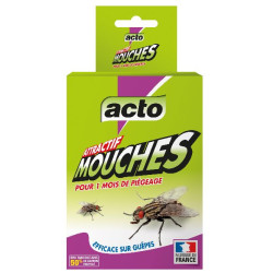 Attractif mouches blister 1 flacon 75 g de Acto dans 🪰 Produits anti Mouches