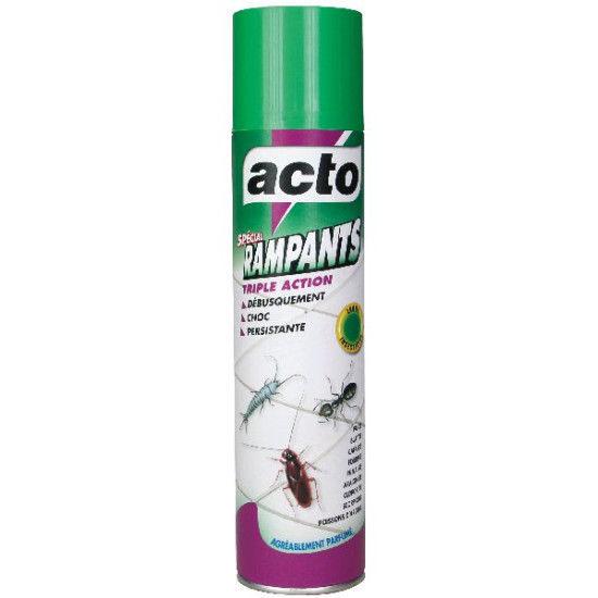 Aérosol rampants aérosol 400 ml de Acto dans 🕷🪰Produits anti Insectes volants et rampants