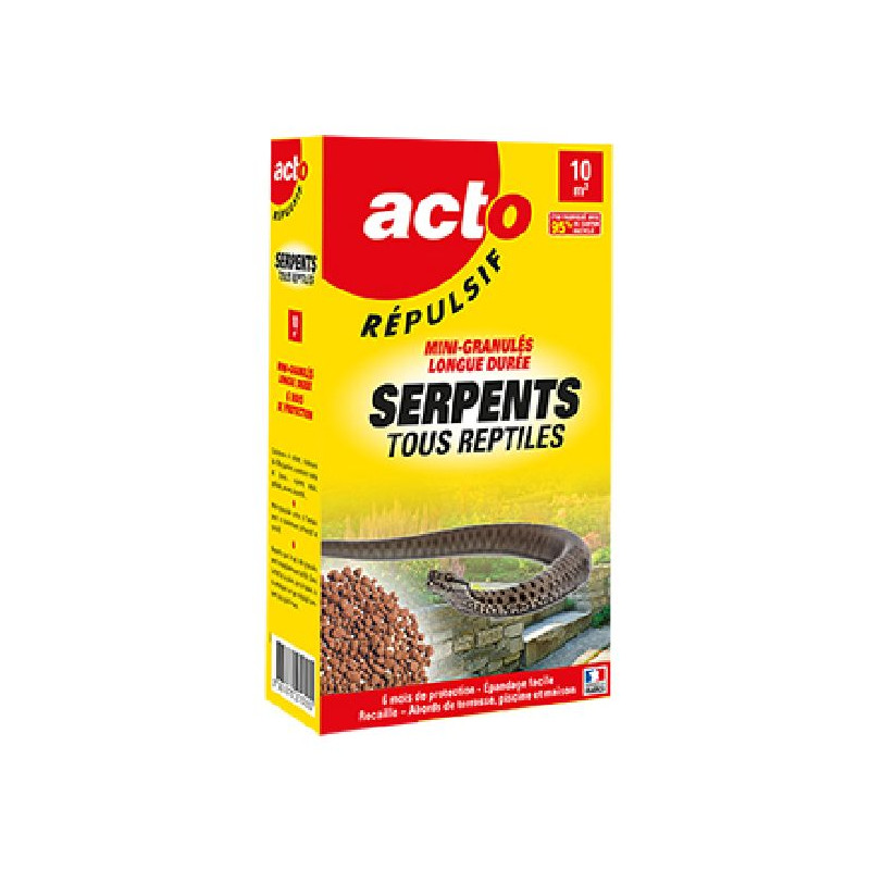 Répulsif mini-granulés serpents étui 400 g de Acto dans Autre Traitement