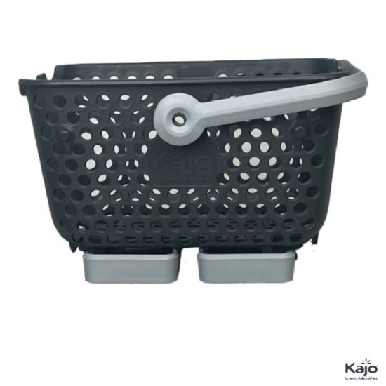 Panier kajo 4l gris / gris souris de Mv Industrie -Equipement jardin dans Paniers pour le jardin