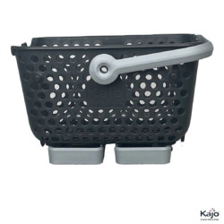 Panier kajo 4l gris / gris souris de Mv Industrie -Equipement jardin dans Paniers pour le jardin
