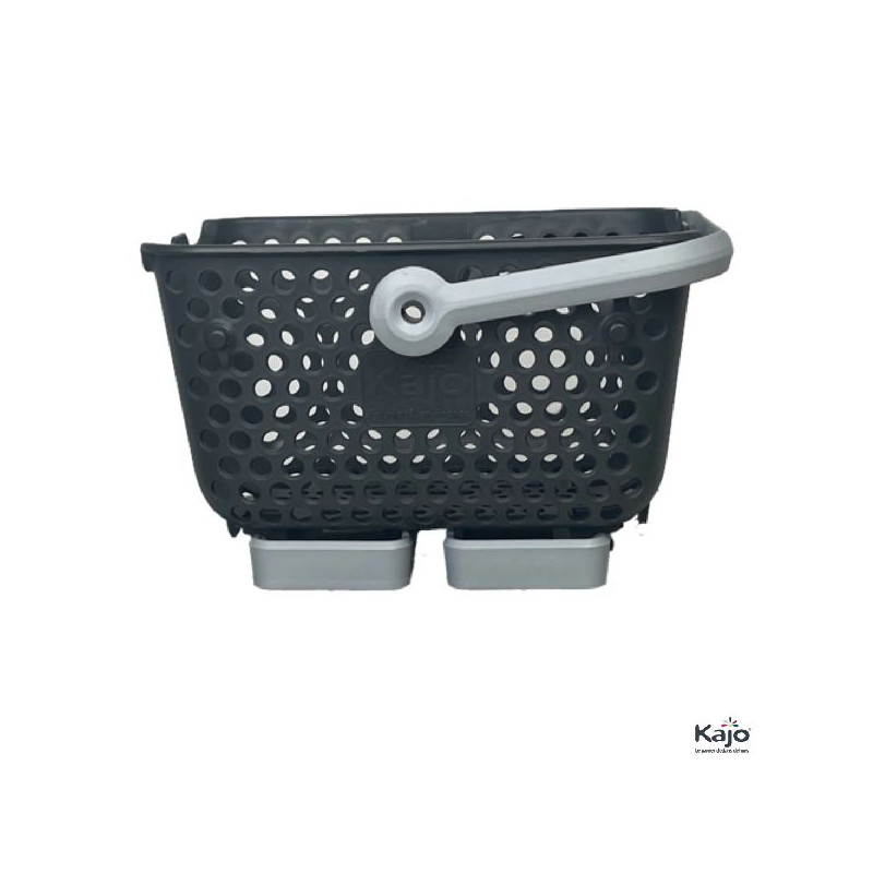 Panier kajo 4l gris / gris souris de Mv Industrie -Equipement jardin dans Paniers pour le jardin