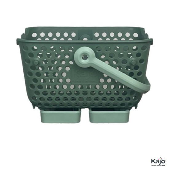 Panier kajo 4l vert olive / vert amande de Mv Industrie -Equipement jardin dans Paniers pour le jardin