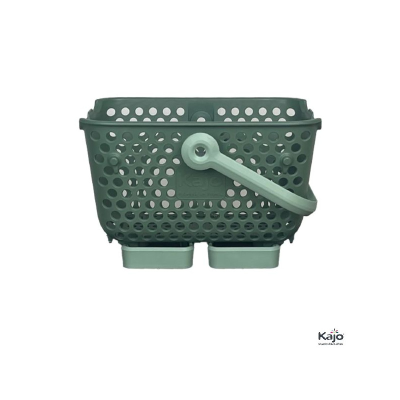 Panier kajo 4l vert olive / vert amande de Mv Industrie -Equipement jardin dans Paniers pour le jardin