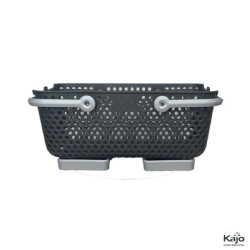 Panier kajo 15l gris / gris souris de Mv Industrie -Equipement jardin dans Paniers pour le jardin