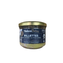 RILLETTES CANARD AU FOIE GRAS 180G de Table des producteurs Libourne dans 🥔 Apéritifs à manger