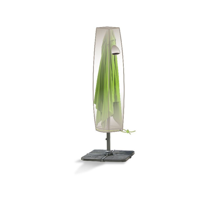 Housse parasol droit ø4m + tige ø25x200cm de Jardiline - Baches dans Housses meuble de jardin