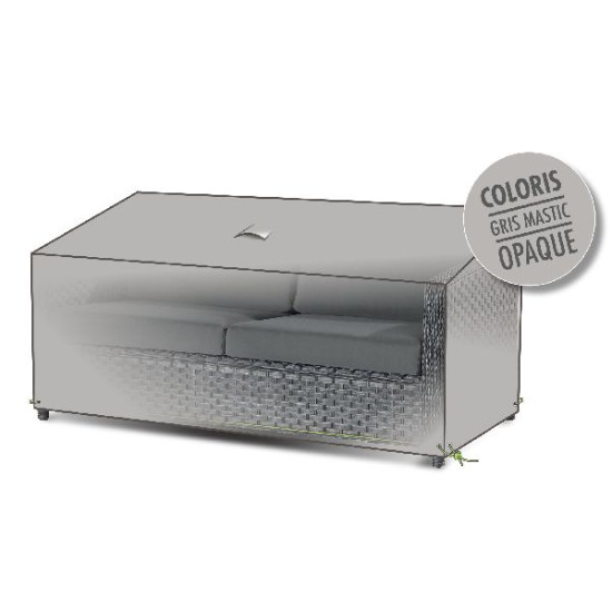 Housse canapé 2 places l 145 x l 85 x h 70 cm de Jardiline - Baches dans Housses meuble de jardin