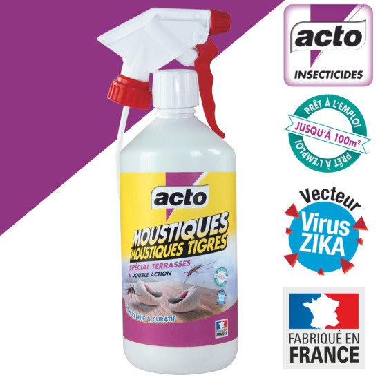 Liquide moustiques bidon 1 l + pulvérisateur de Acto dans 🦟 Produits Moustiques