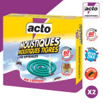Spirales moustiques et tigres 10 spirales de Acto dans 🦟 Produits Moustiques