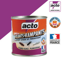 Fumigène cubo-gaz boîte fumigène 45 g de Acto dans 🪳 Produits punaises de lit