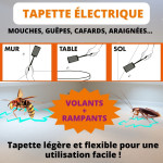 Tapette électrique volants et rampants de Acto dans 🕷🪰Produits anti Insectes volants et rampants