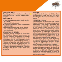 Tapette électrique volants et rampants de Acto dans 🕷🪰Produits anti Insectes volants et rampants