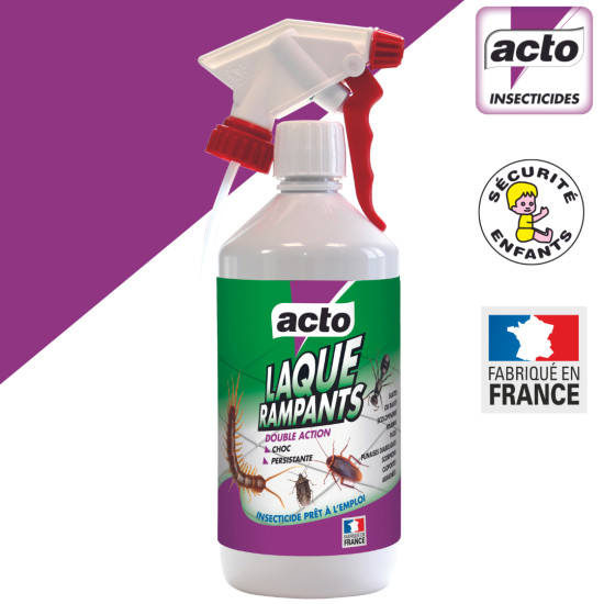 Laque rampants bidon 1 l + pulvérisateur de Acto dans 🕷🪰Produits anti Insectes volants et rampants