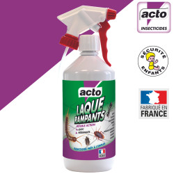 Laque rampants bidon 1 l + pulvérisateur de Acto dans 🕷🪰Produits anti Insectes volants et rampants