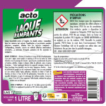 Laque rampants bidon 1 l + pulvérisateur de Acto dans 🕷🪰Produits anti Insectes volants et rampants
