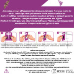 Crochets mites textiles2 crochets gel de Acto dans 🕷🪰Produits anti Insectes volants et rampants
