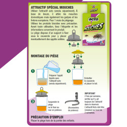 Piège à mouches étui 1 piège + accessoires de Acto dans 🪰 Produits anti Mouches